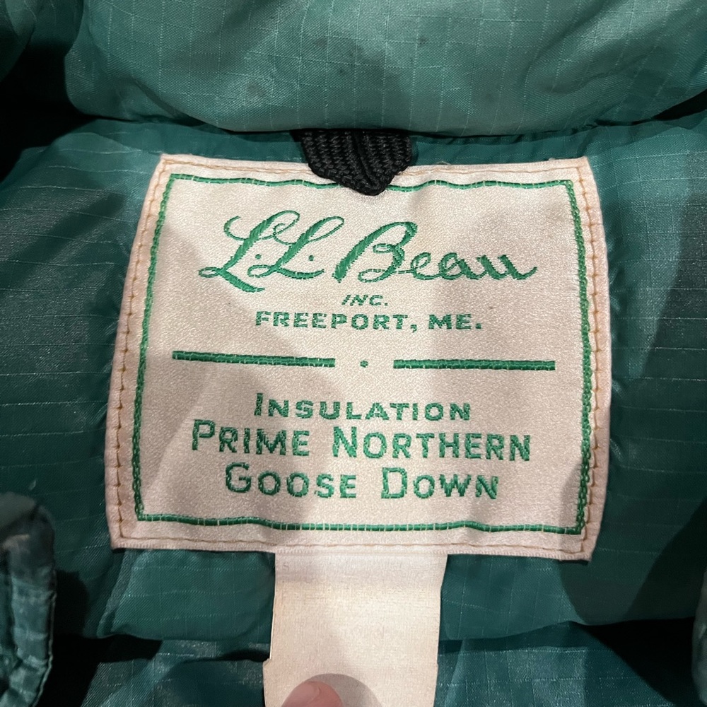 Vintage 1970s LL. Bean puffer vest